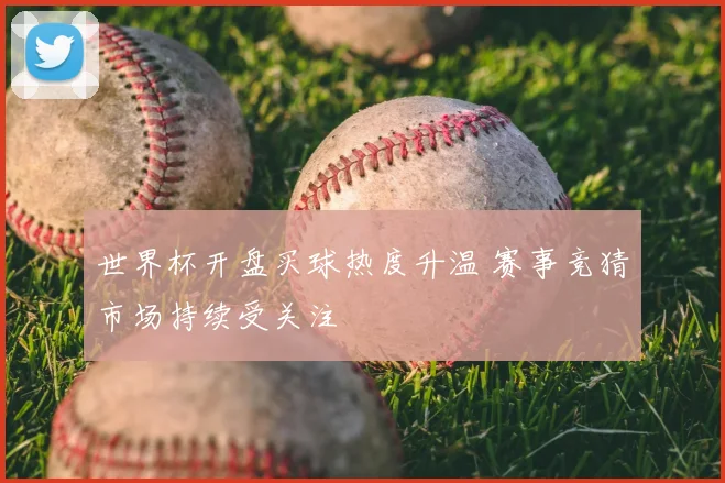 世界杯开盘买球热度升温 赛事竞猜市场持续受关注